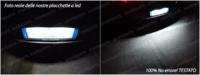 Luci Targa Led Canbus BMW X3 E83 6000K Luce Bianca No Error - Foto 10