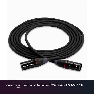 Hosa 25-foot EtherCON Cable for PreSonus StudioLive 32SX Series III S, NSB 16.8