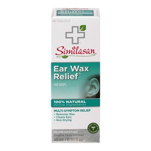 Similasan Ear Wax Relief Ear Drops Homeopathic Formula 0.33 fl oz (Pack