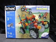 Kinex 4wd demolition truck factory sealed bags 3 builds 212 pieces 7to 12 ages