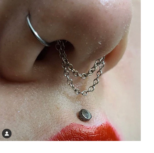 Anello Clicker Per Naso In Oro 14 Carati, Anello Per Setto - Foto 5