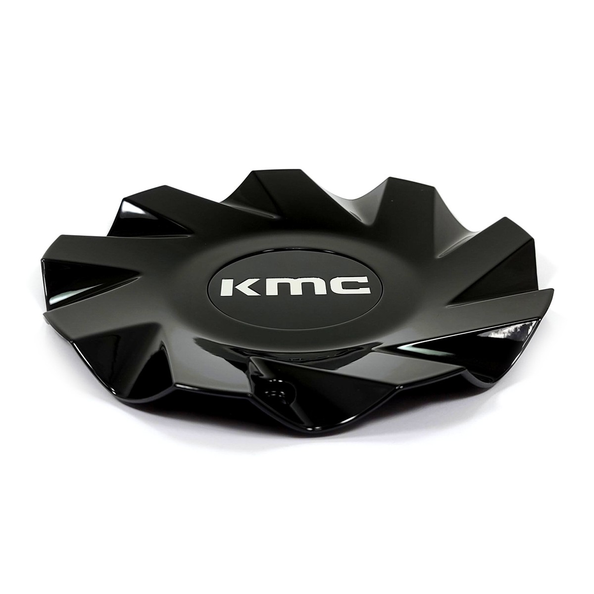 KMC Gloss Black Center Cap 7-1/4