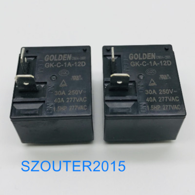 3 PCS NEW IN BOX Golden GK A 1A 12D Power Electrical Relay - Foto 3
