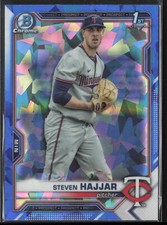 2021 Bowman Draft Sapphire Steven Hajjar BDC-161 1st | Minnesota Twins