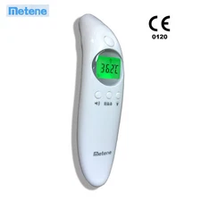 Metene Digital Medical Infrared Forehead and Ear Thermometer 1s Reading CE cert