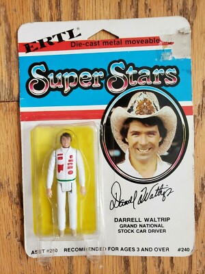ERTL Super Stars NASCAR Darrell Waltrip Stock Car Driver Die-Cast Action Figure