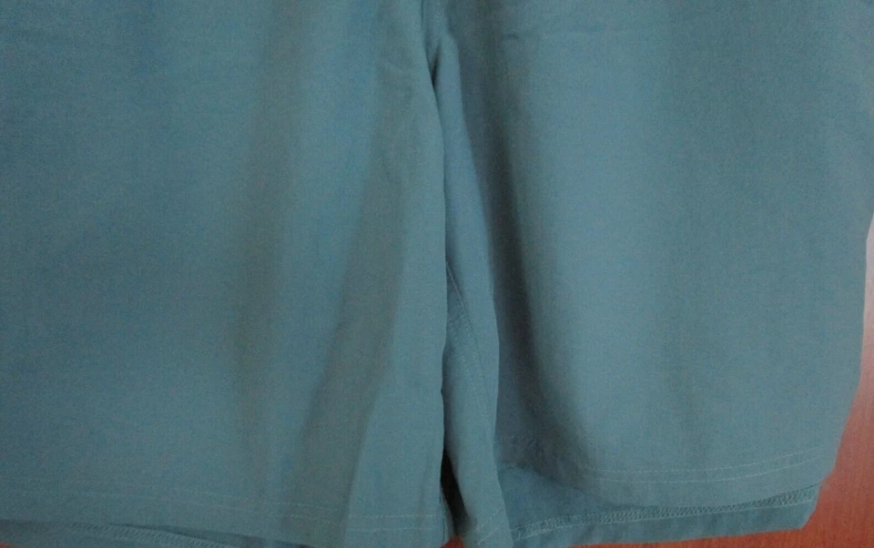 Pantalones Cortos Blanco Sierra Verde Talla 16 100% Nylon Cintura 37 Lado 17 Entrepierna 7.5 pulgadas Foto 3 de 4