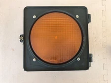 McCain traffic signal housing 8” Yellow led School Zone Crosswalk led