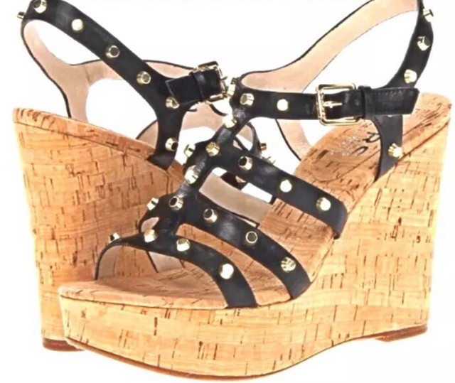 michael kors platform wedge sandals