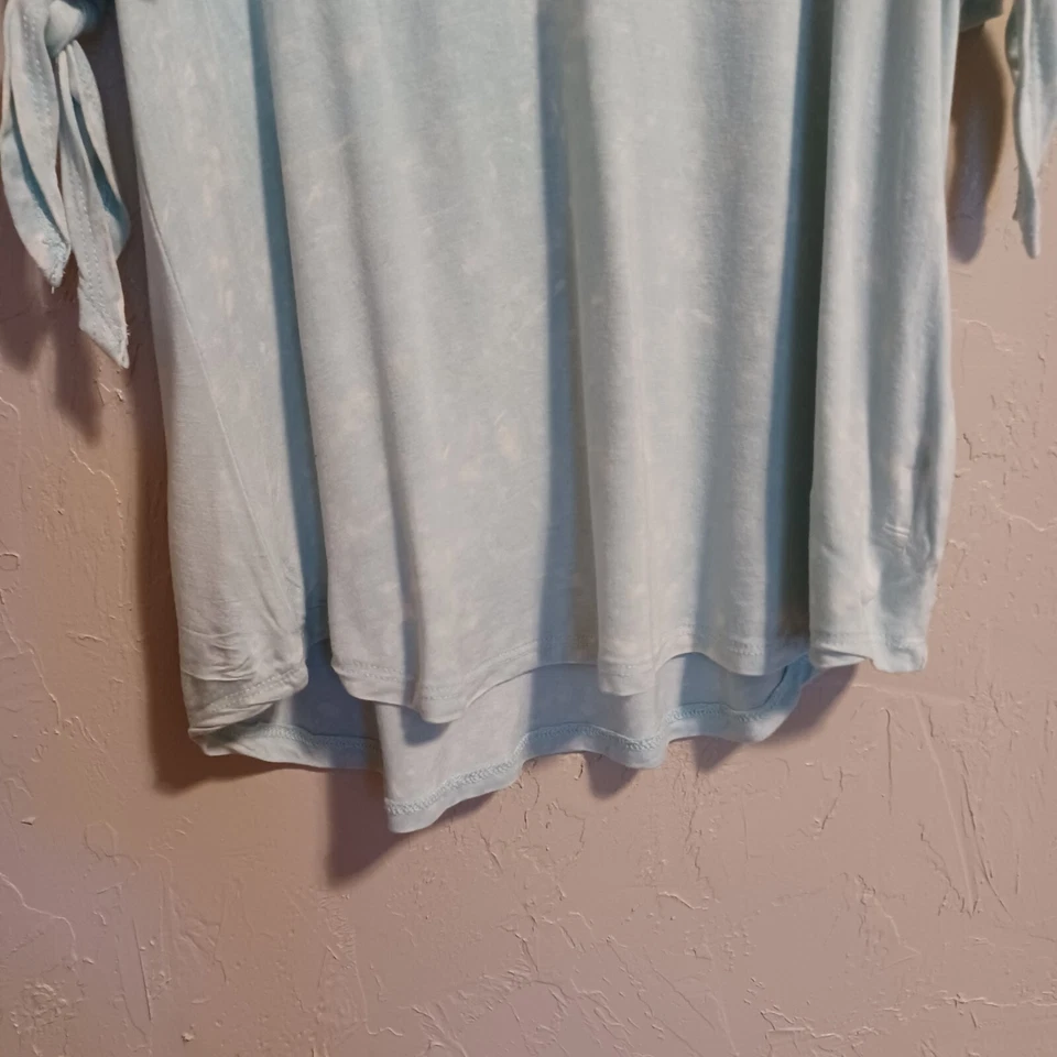 Blusa Top Cloud Chaser Verde Hombro Descubierto Niñas Talla XS Foto 4 de 4