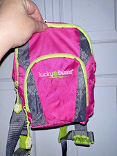 LUCKY BUMS Toddler and Kids Youth Fall Line Ski Trainer Harness Pink