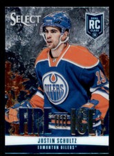 2013-14 Select Fire on Ice Rookies Blue #FR12 Justin Schultz
