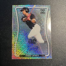 2020 Leaf Metal Draft Silver Mojo #BASI1 Sammy Infante Rookie Auto