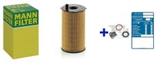 MANN Ölfilter + Ölablassschraube für CITROEN C5 III C6 PEUGEOT 407 607