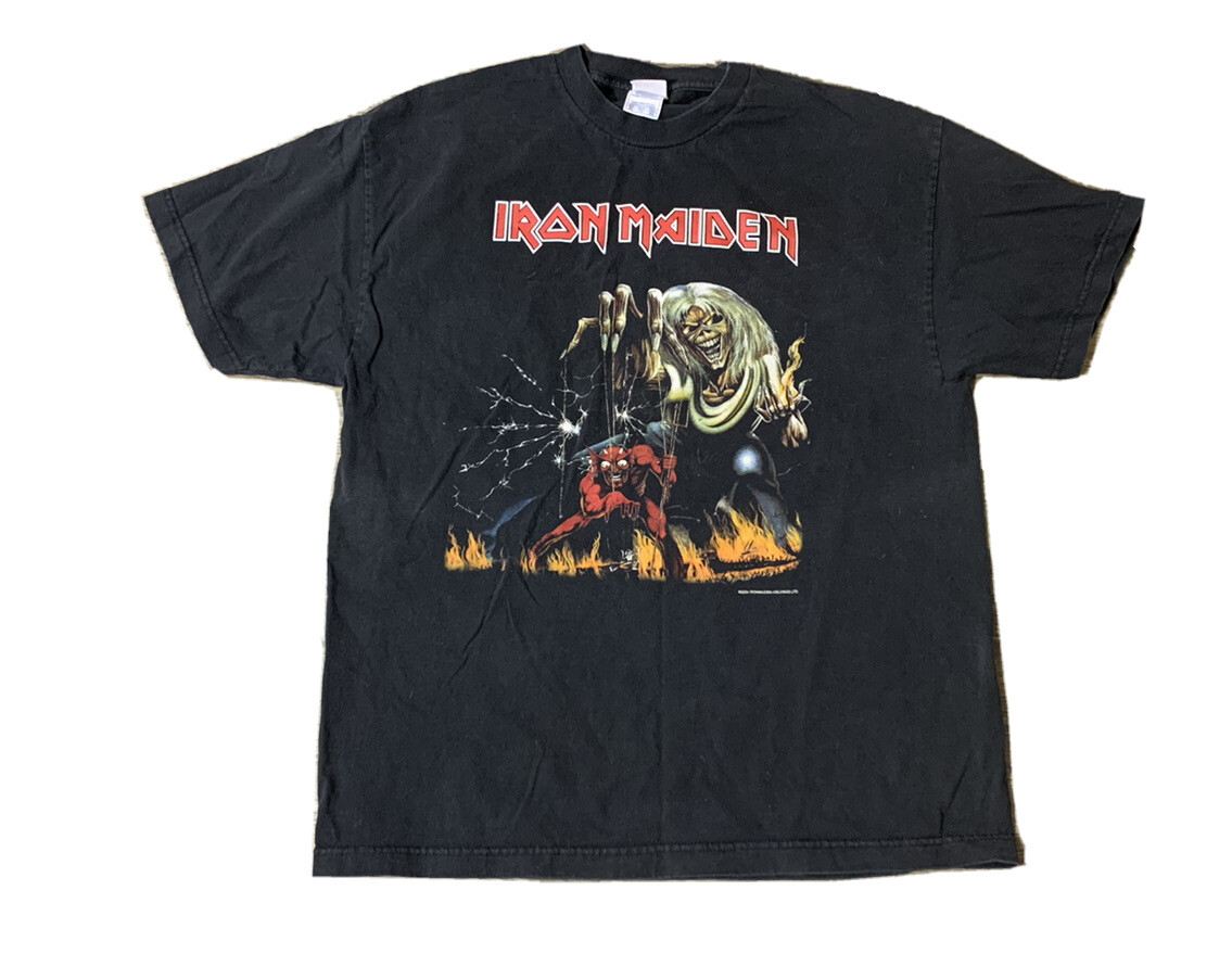 VTG Iron Maiden 666 The Number Of The Beast 2004 Tour Concert T