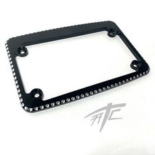 HAYABUSA BLACK CONTRAST DIAMOND CUT LICENSE PLATE FRAME 08-20 SUZUKI HAYABUSA