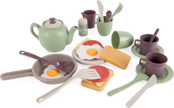 Dantoy - Green Garden FrüHstüCksset 29-Teilig Hergestellt In DäNemark SpüLmaschi-image