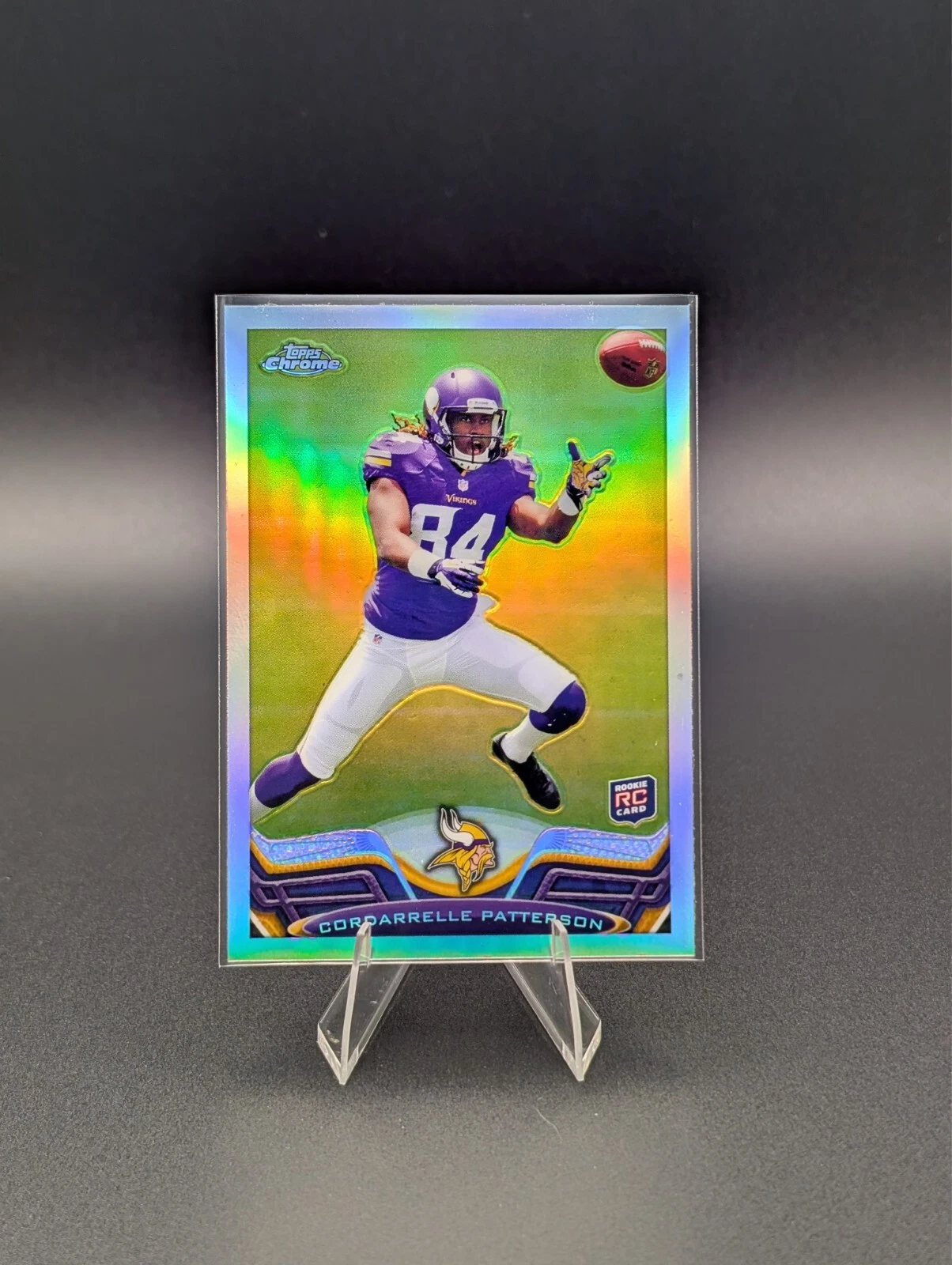 2013 Topps Chrome - Cordarrelle Patterson #19 Refractor (RC)