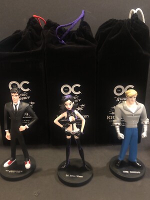 The OC Atomic County Maquette Action Figures Comic Con 2006 DC