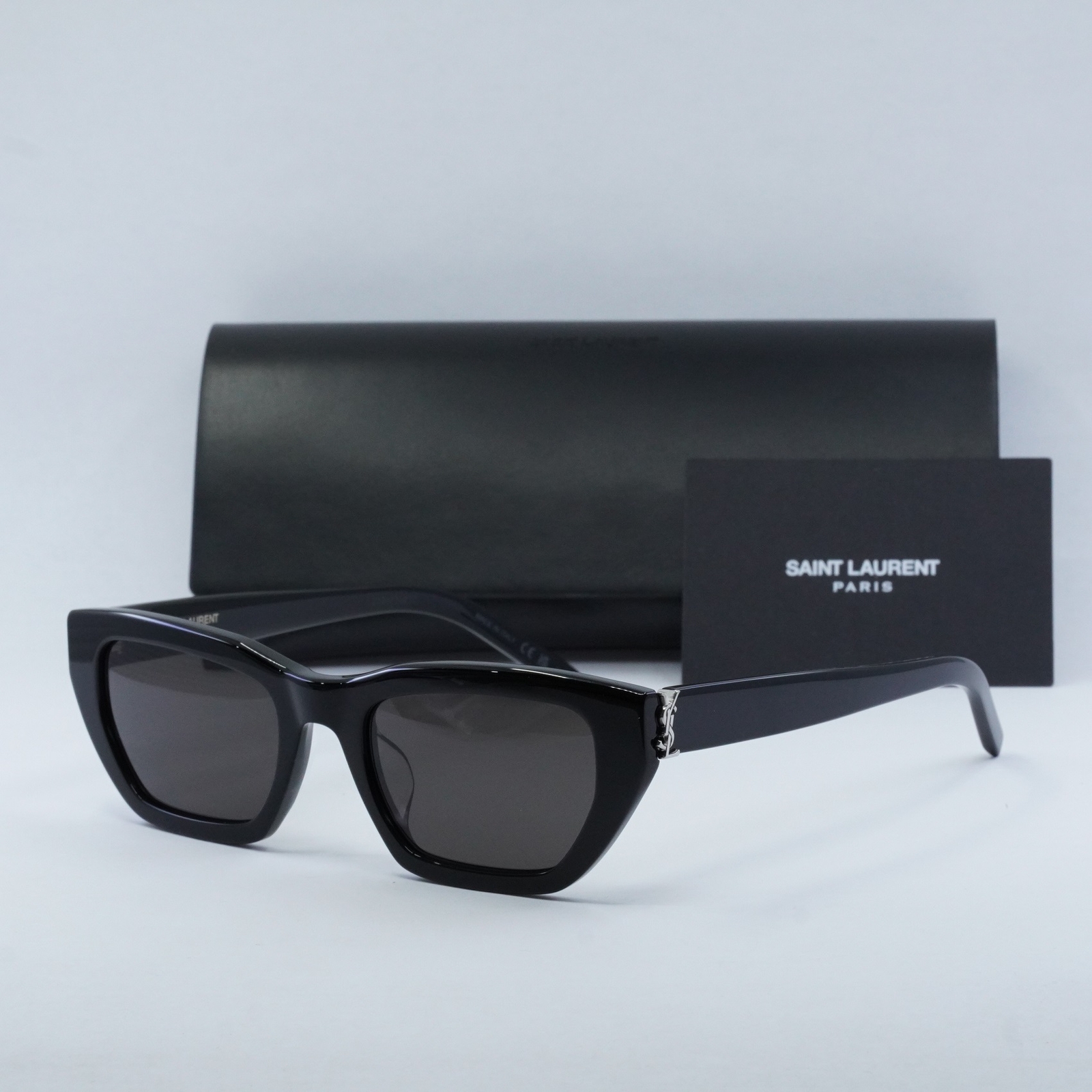 Nuovi occhiali da sole SAINT LAURENT SLM127 F 001 nero nero 53 20 145