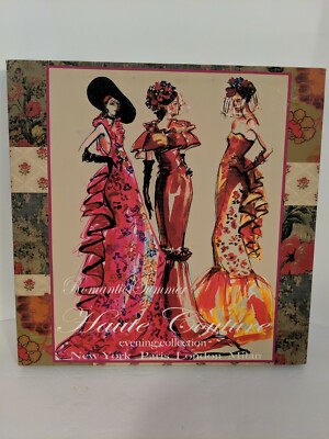 Haute Couture Fashion Evening Wear Wall Picture (PreOwned)*** 