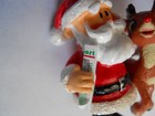 RUDOLPH & SANTA CLAUS Red-nosed Reindeer Buck Ornament Island of Misfit Toys — photo 5