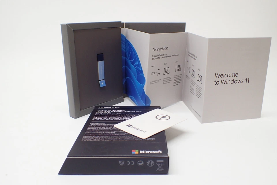 Microsoft Windows 11 Pro Professional 64bit Kit USB Drive + Key Sealed Box - Image 4 of 4