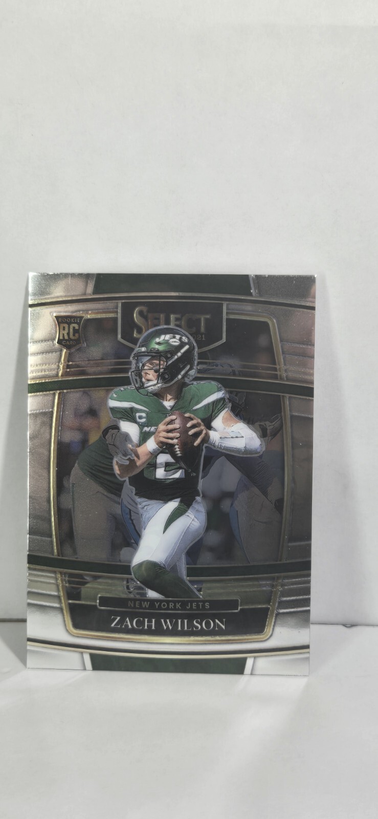 2021 Panini Select - Concourse Silver Prizm #44 Zach Wilson (RC)