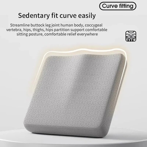 Memory Foam Seat Cushion Office Chair Car Seat Pad Coccyx Tailbone Pain Relief - Picture 2 of 5