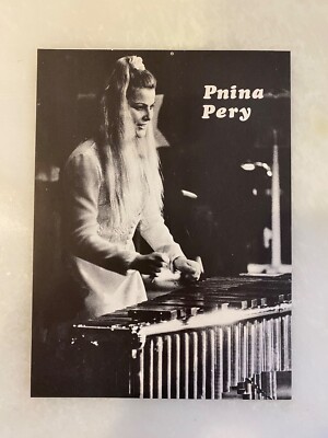 Alte und seltene Werbekarte OLYMPIA von PNINA PERY