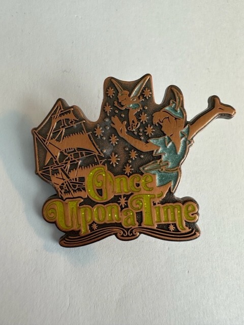 TDL Tokyo Once Upon A Time Peter Pan Tinker Bell Disney Pin (C5)