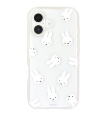 Miffy IIIfit Clear iPhone16 Case Face Pattern 2024 NEW From JAPAN Preorder