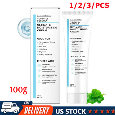 1/2/3X Nida Youthful Formula Ultimate Moisturizing Cream, Nida Crema Coreana NEW