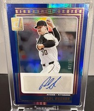 2025 Donruss SIGNATURE SERIES PAUL SKENES AUTO BLUE FOIL #SG-PSK  #3/35