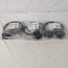 Lot of 3 Jabra HSC016 USB Stereo Headset w/ Passive Noise Cancellation