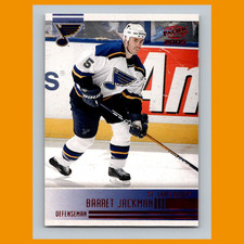 Barret Jackman #219 2004-05 Pacific Red St. Louis Blues Hockey Card NHL