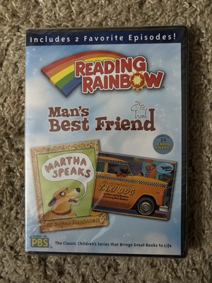 Reading Rainbow Man's Best Friend DVD Martha Speaks and Taxi