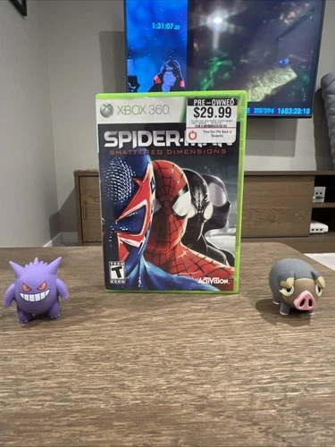 Spider-Man: Shattered Dimensions (Microsoft Xbox 360, 2010) CIB Tested & Working