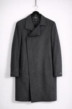 Image of ALLSAINTS GROVE Overcoat - 38R - Medium - Black - New With Tag’s - Men’s
