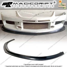 For 06-07 Mitsubishi Lancer EVO IX 9 MDA Style Front Bumper Lip Chin Splitter
