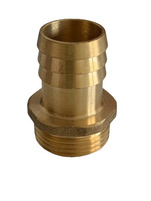  10 pcs threaded grommet G 1'' to 25 mm, brass, 16 bar - 10 pieces