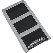 fits SDG™ 95940XKX 6-Rib Gripper Seat Cover - Black Top/Gray Sides with Gray Rib