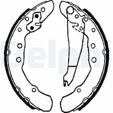 Bremsbacken Hinten für Audi 100 C2 Avant 435 436 Stufenheck 431 433 434 78-99