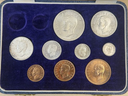 1952 South Africa George VI Proof Set With Box