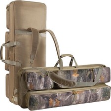NEW VIEW Bow Case: Padded, Multi-Pocket, Lightweight Bag for Compound Bows