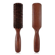 Hair Brush for Men Thin Fine Normal Hair, Boar Bristle Hair Brush for Add Shine