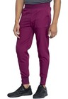 Dickies Men Scrubs Pant Natural Rise Jogger, DK040, Size: XL, Wine
