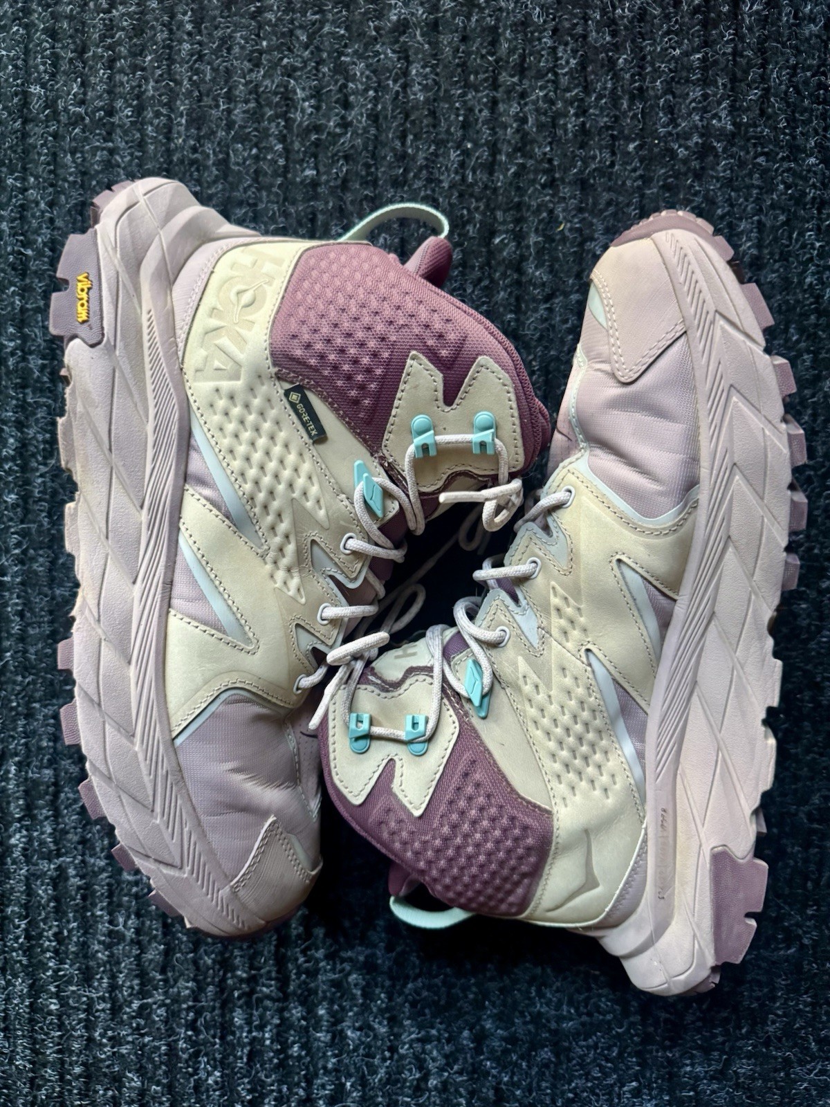 Hoka Anacapa Mid GTX Women's Trail Running Shoes Size 10.5B Elderberry