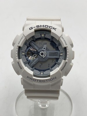 [A2kY] Casio G-Shock Analog Digital White Quartz Wristwatch [gsk]