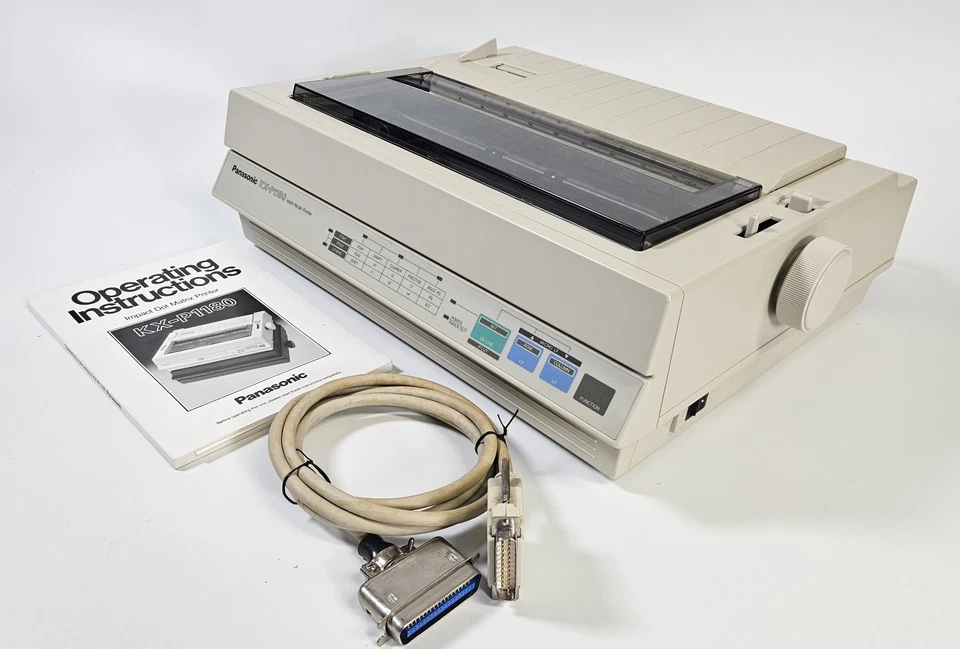 松下 KX-P1131 点阵打印机 带电脑电缆,用户手册,带状 — 第 2/4 张图片